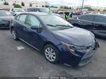 2021 Toyota Corolla Le Dark Blue vin: JTDEPMAE5MJ165285