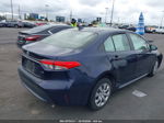 2021 Toyota Corolla Le Dark Blue vin: JTDEPMAE5MJ165285