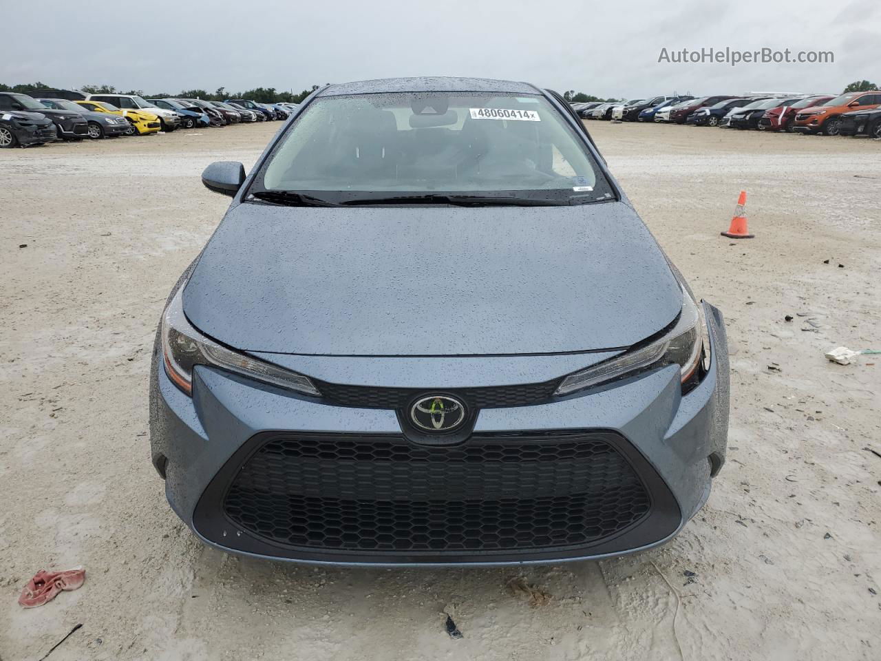 2021 Toyota Corolla Le Синий vin: JTDEPMAE5MJ176142