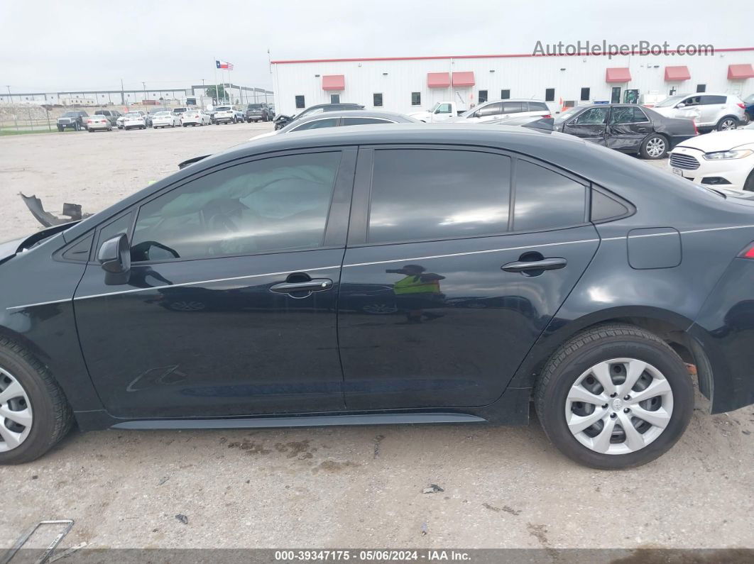 2021 Toyota Corolla Le Black vin: JTDEPMAE6MJ126401