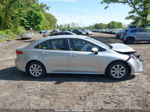 2021 Toyota Corolla Le Silver vin: JTDEPMAE6MJ148141