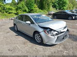 2021 Toyota Corolla Le Silver vin: JTDEPMAE6MJ148141