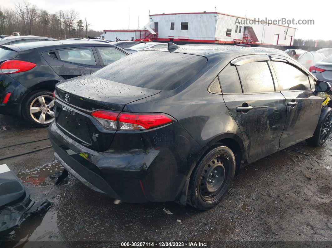 2021 Toyota Corolla Le Black vin: JTDEPMAE7MJ132269