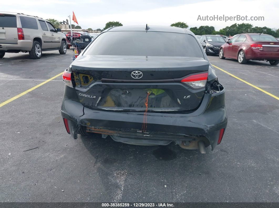 2021 Toyota Corolla Le Black vin: JTDEPMAE7MJ160024