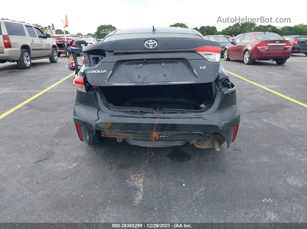 2021 Toyota Corolla Le Black vin: JTDEPMAE7MJ160024