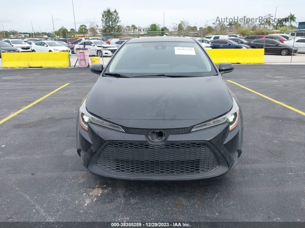 2021 Toyota Corolla Le Black vin: JTDEPMAE7MJ160024