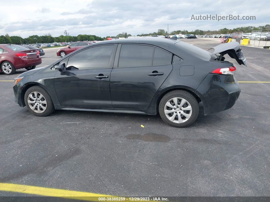 2021 Toyota Corolla Le Black vin: JTDEPMAE7MJ160024