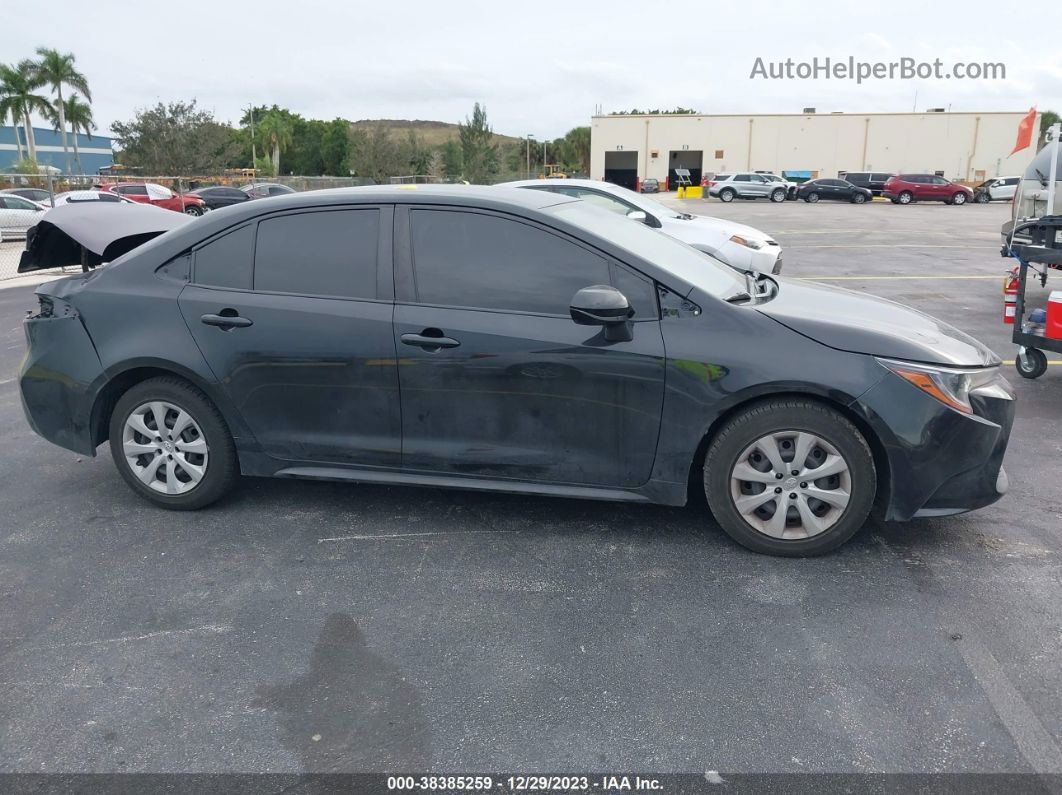 2021 Toyota Corolla Le Black vin: JTDEPMAE7MJ160024