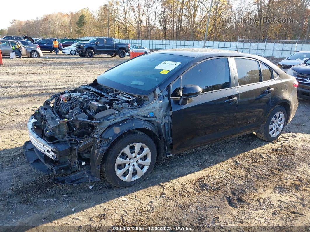 2021 Toyota Corolla Le Black vin: JTDEPMAE7MJ180189