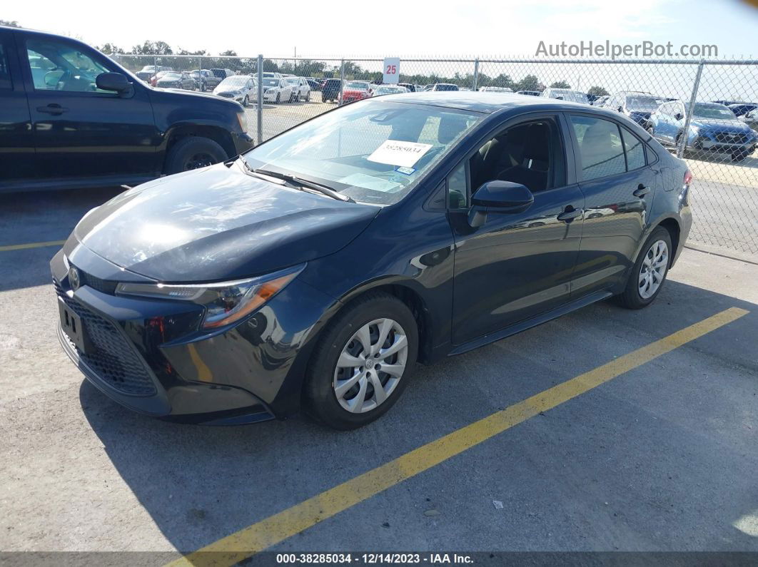 2021 Toyota Corolla Le Black vin: JTDEPMAE7MJ181133