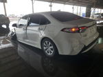 2021 Toyota Corolla Le White vin: JTDEPMAE7MJ182055