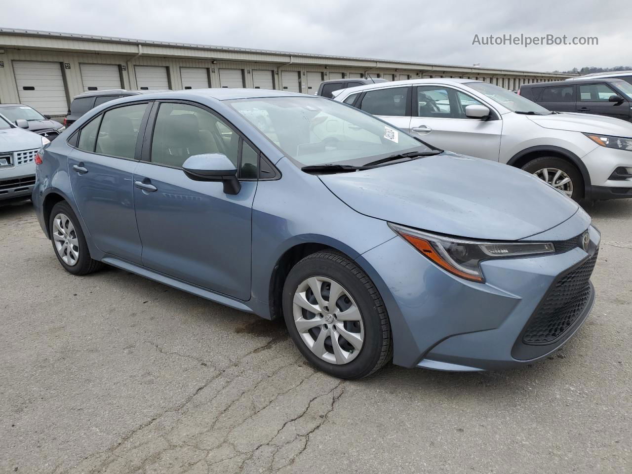 2021 Toyota Corolla Le Teal vin: JTDEPMAE8MJ130918