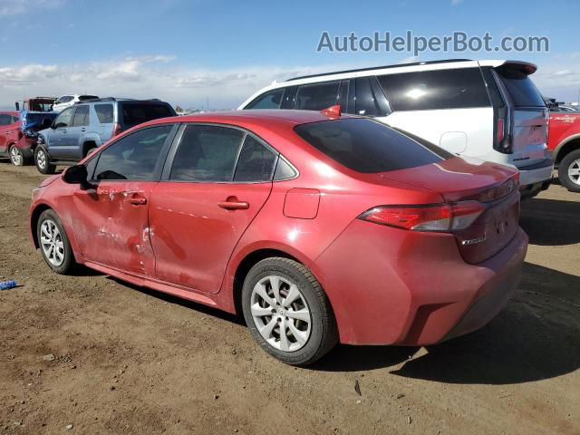 2021 Toyota Corolla Le Red vin: JTDEPMAE8MJ160033