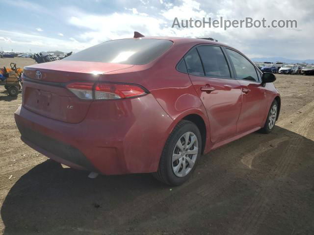 2021 Toyota Corolla Le Red vin: JTDEPMAE8MJ160033