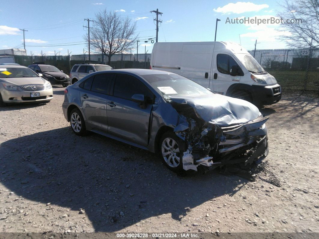 2021 Toyota Corolla Le Серый vin: JTDEPMAE8MJ184073