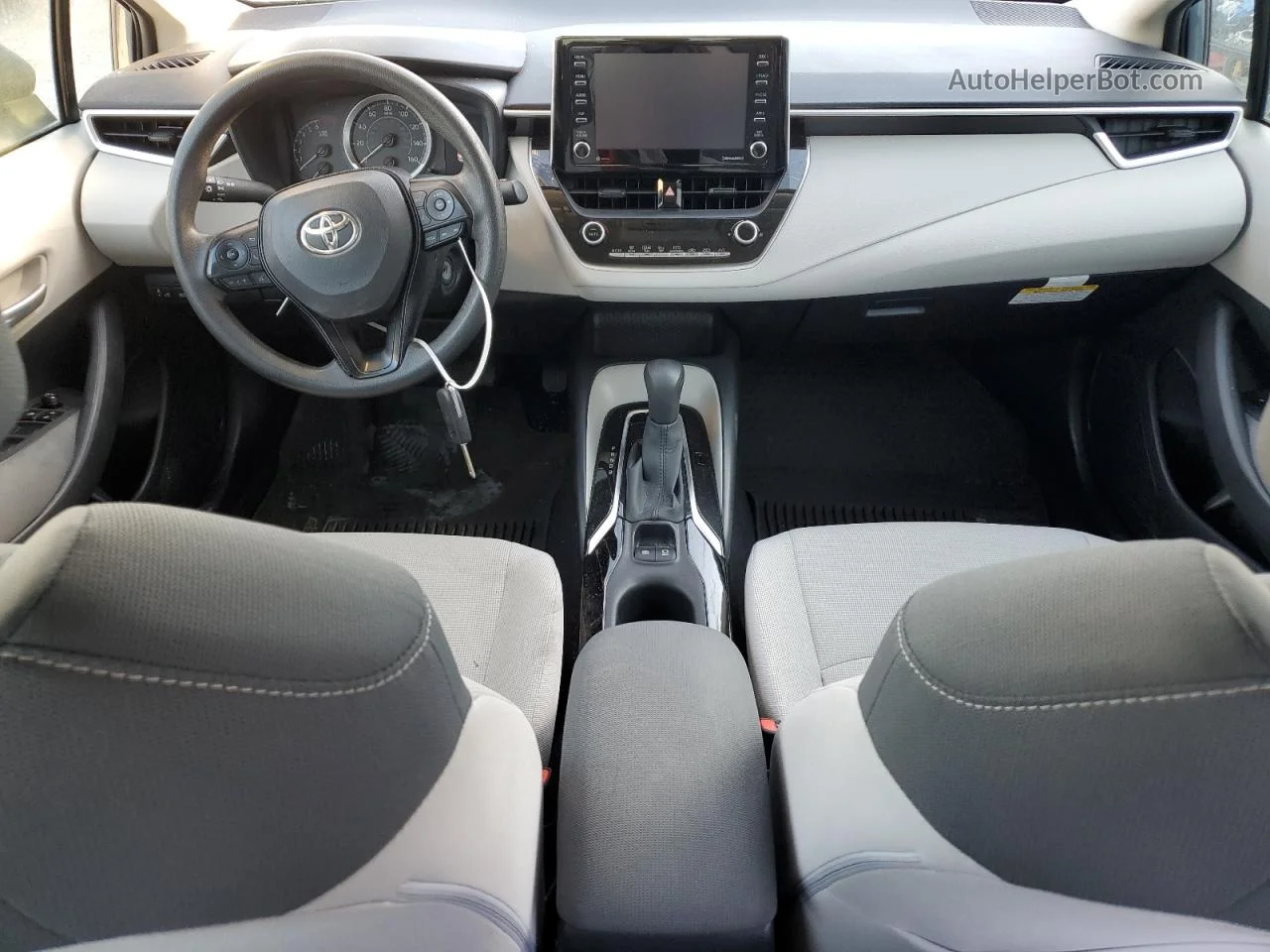 2021 Toyota Corolla Le Синий vin: JTDEPMAEXMJ123775
