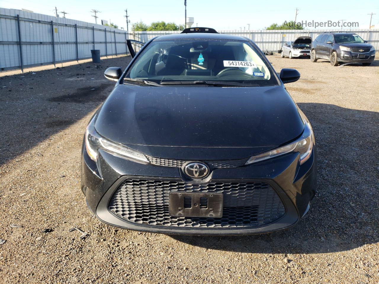 2021 Toyota Corolla Le Black vin: JTDEPMAEXMJ149907