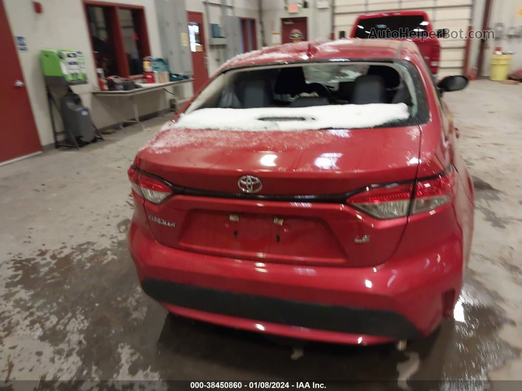 2020 Toyota Corolla Le Red vin: JTDEPRAE0LJ077899