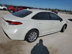 2020 Toyota Corolla Le White vin: JTDEPRAE0LJ077921