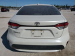 2020 Toyota Corolla Le White vin: JTDEPRAE0LJ077921