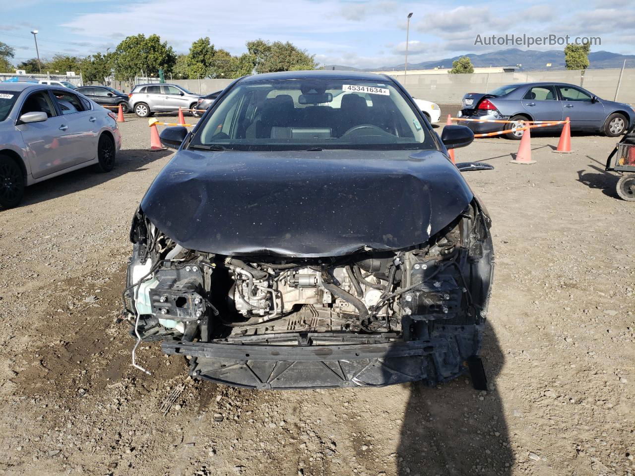 2020 Toyota Corolla Le Black vin: JTDEPRAE0LJ080222