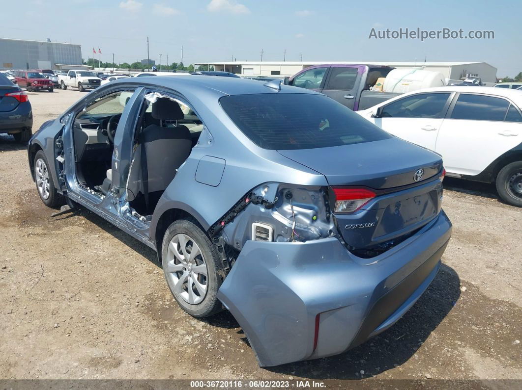 2020 Toyota Corolla Le Light Blue vin: JTDEPRAE0LJ110240