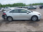 2020 Toyota Corolla Le Silver vin: JTDEPRAE1LJ009952