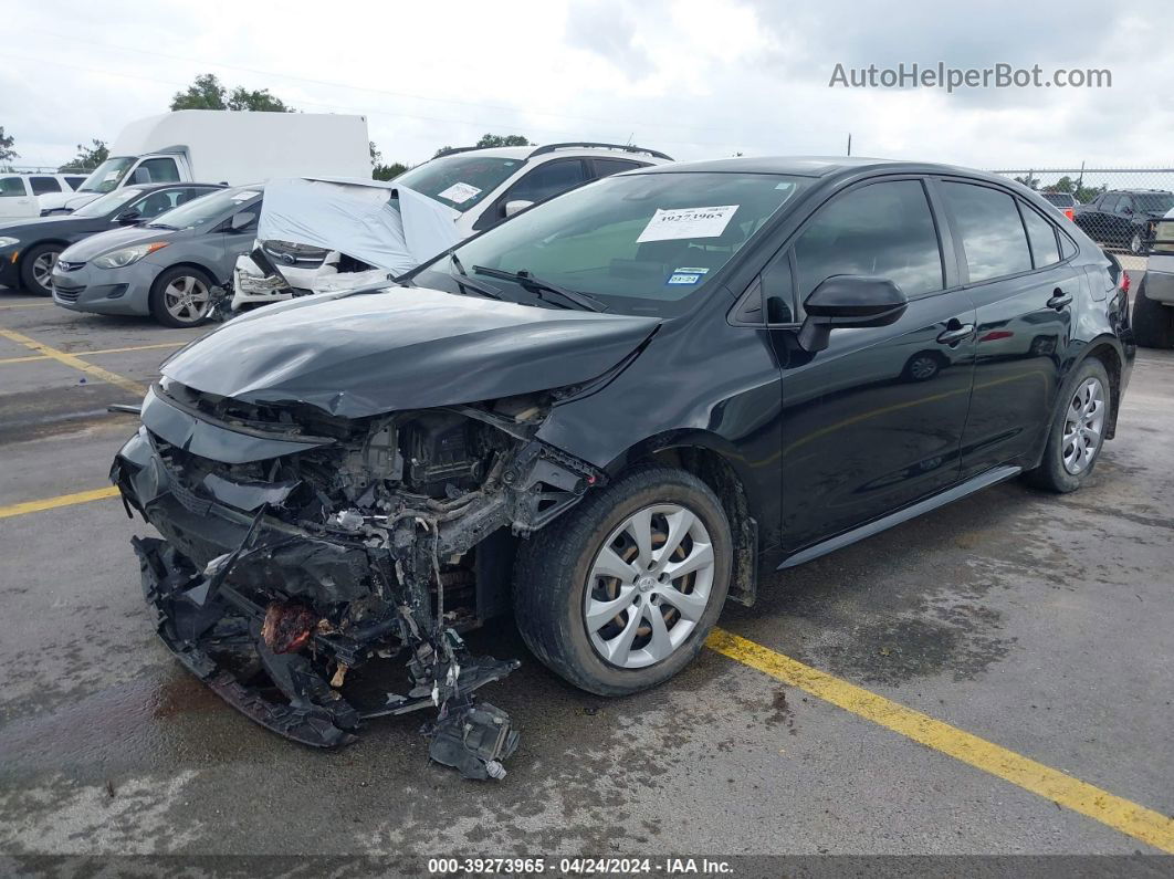 2020 Toyota Corolla Le Черный vin: JTDEPRAE1LJ051778