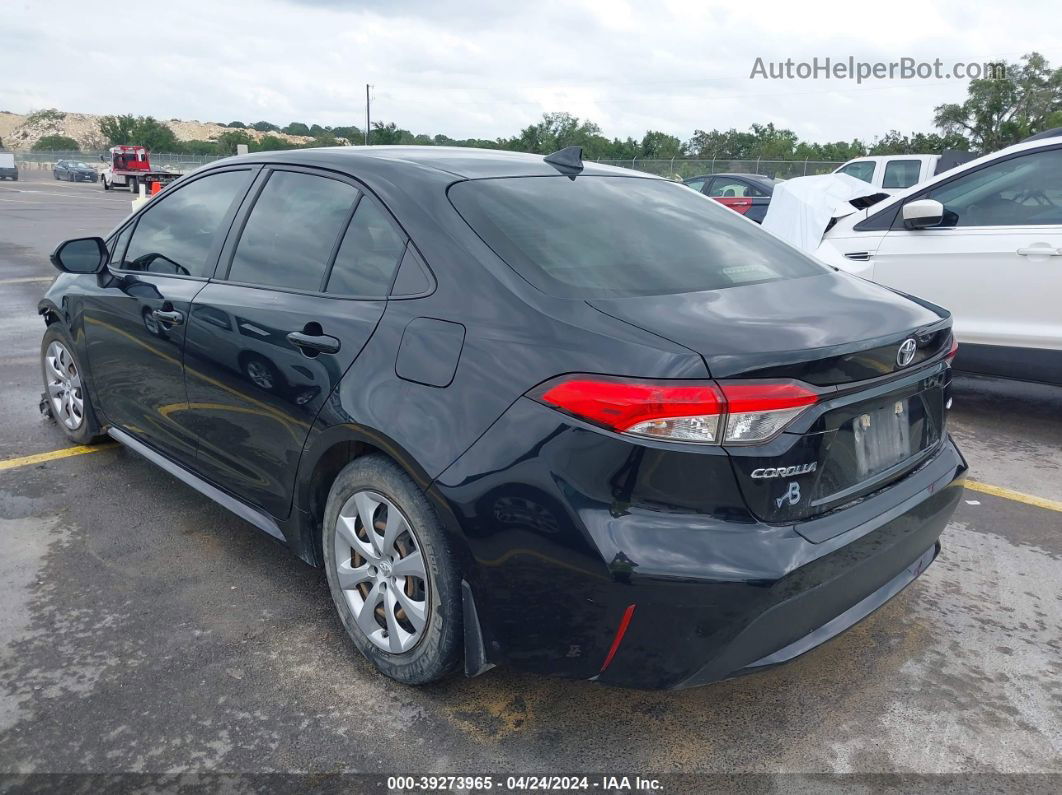 2020 Toyota Corolla Le Black vin: JTDEPRAE1LJ051778