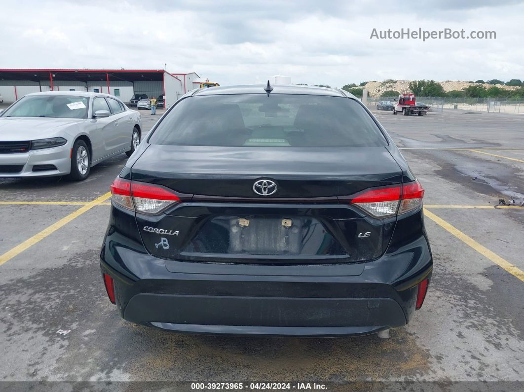 2020 Toyota Corolla Le Black vin: JTDEPRAE1LJ051778