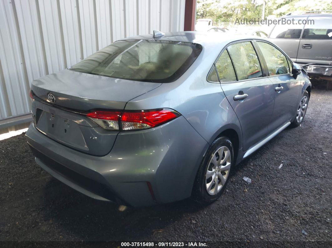 2020 Toyota Corolla Le Light Blue vin: JTDEPRAE2LJ029711