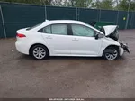 2020 Toyota Corolla Le White vin: JTDEPRAE2LJ038229