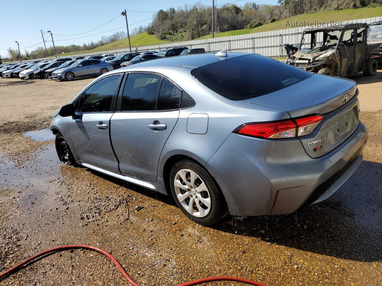 2020 Toyota Corolla Le Blue vin: JTDEPRAE2LJ065060