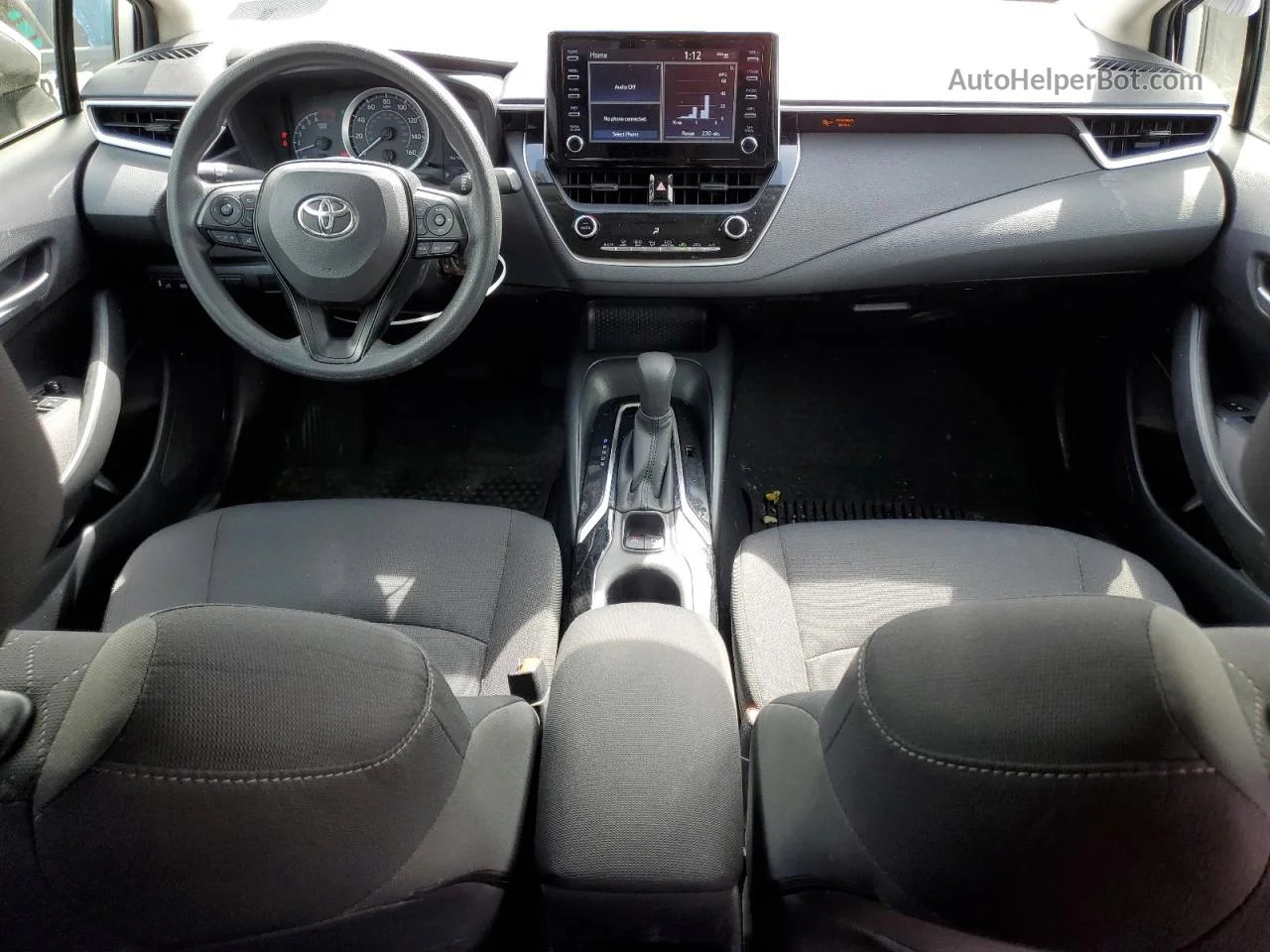 2020 Toyota Corolla Le Silver vin: JTDEPRAE2LJ114533