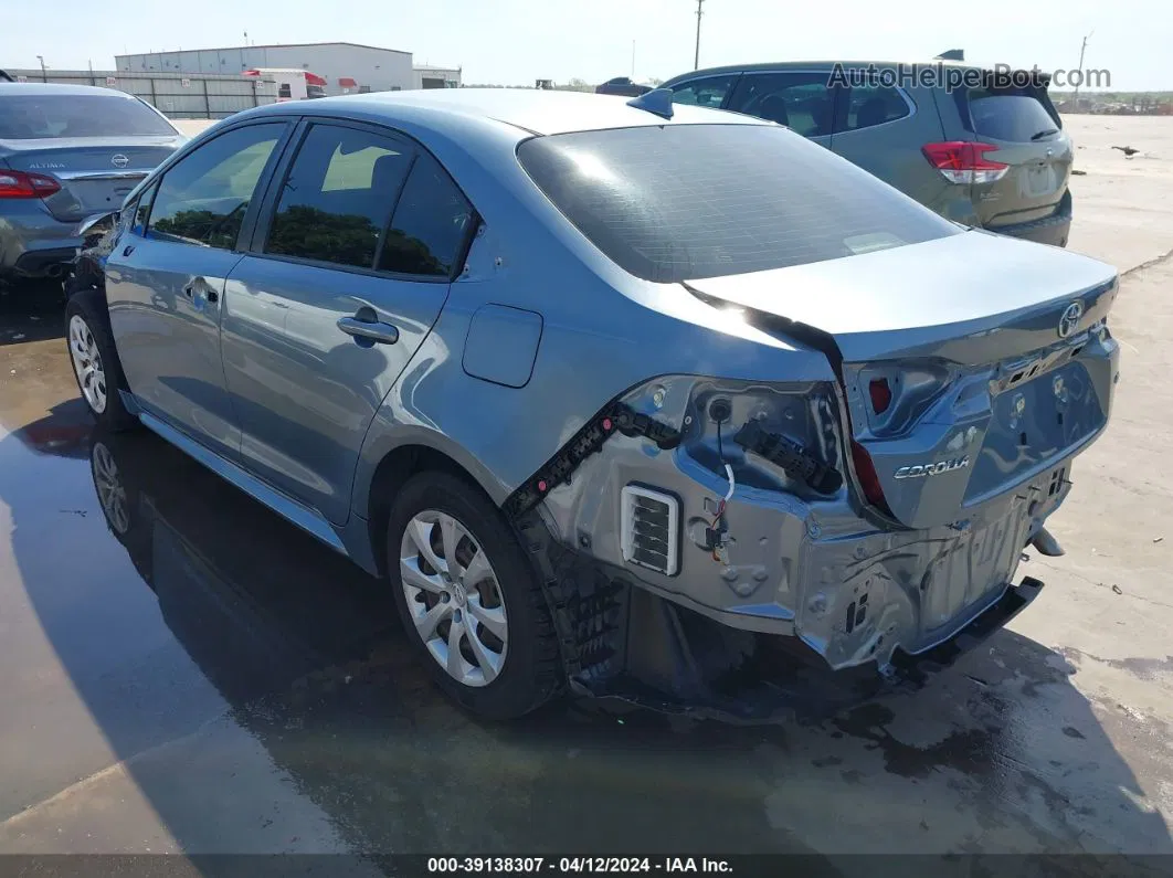 2020 Toyota Corolla Le Light Blue vin: JTDEPRAE3LJ001111