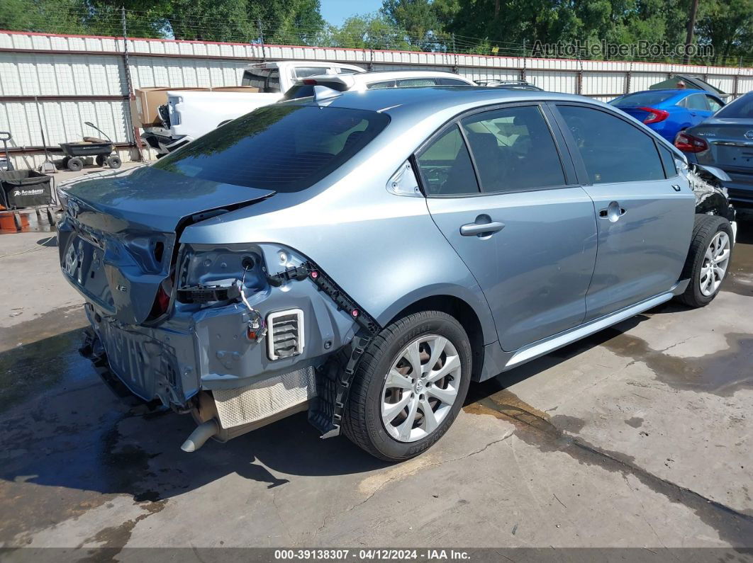 2020 Toyota Corolla Le Light Blue vin: JTDEPRAE3LJ001111