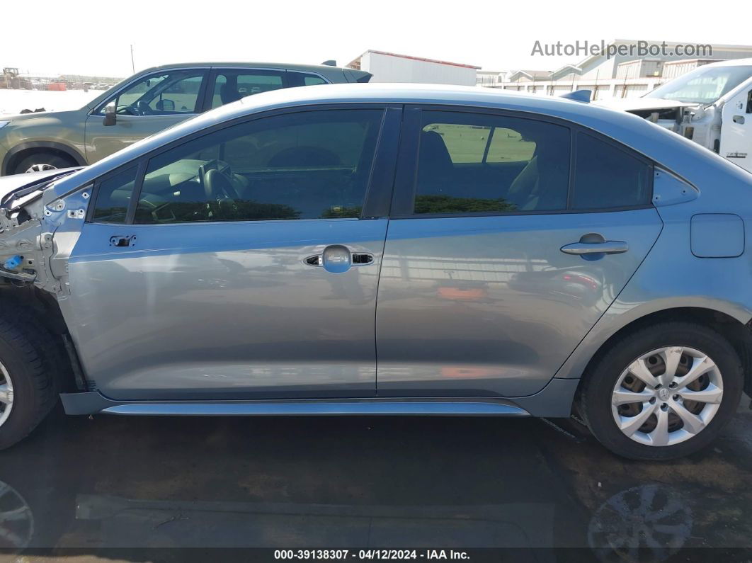 2020 Toyota Corolla Le Light Blue vin: JTDEPRAE3LJ001111