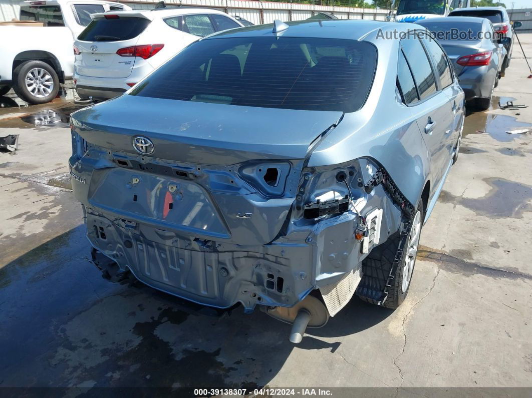 2020 Toyota Corolla Le Light Blue vin: JTDEPRAE3LJ001111