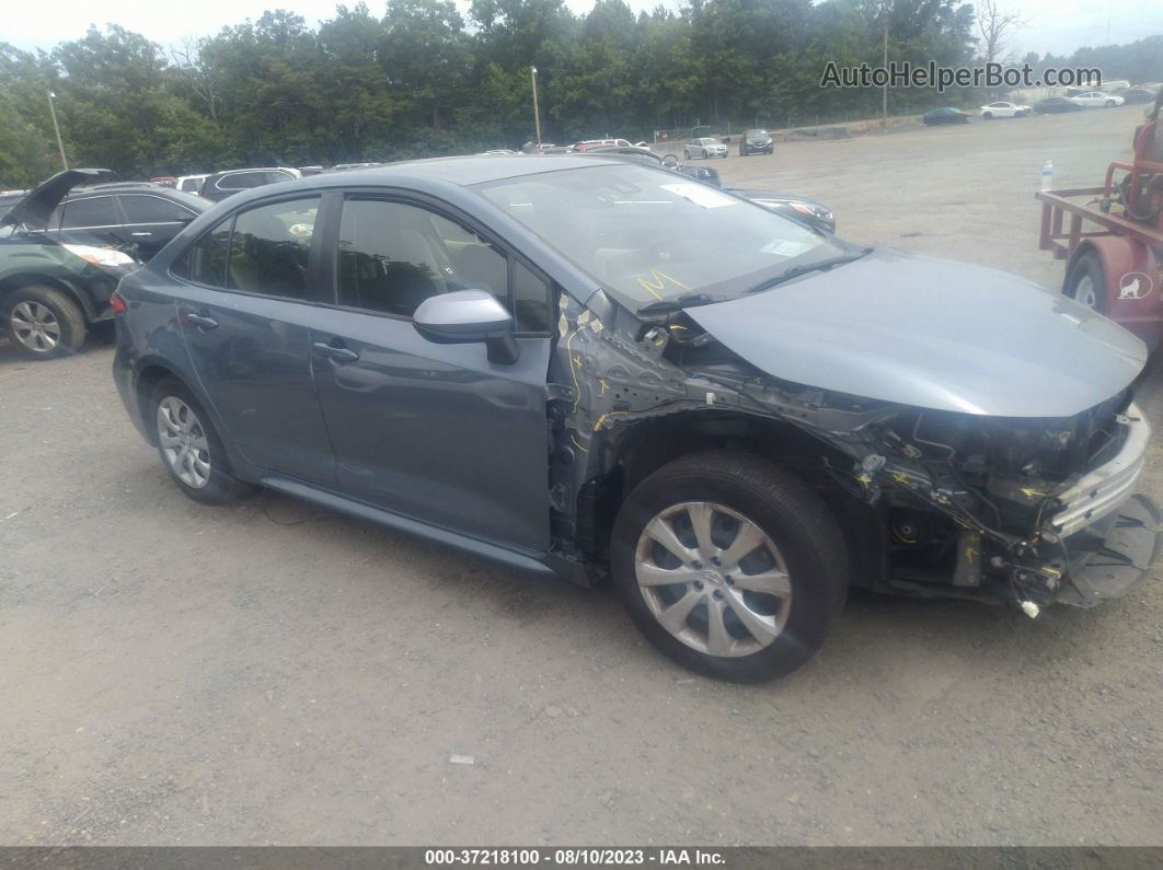 2020 Toyota Corolla Le Blue vin: JTDEPRAE3LJ012769