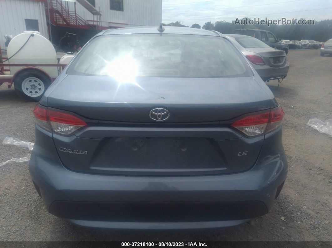 2020 Toyota Corolla Le Blue vin: JTDEPRAE3LJ012769