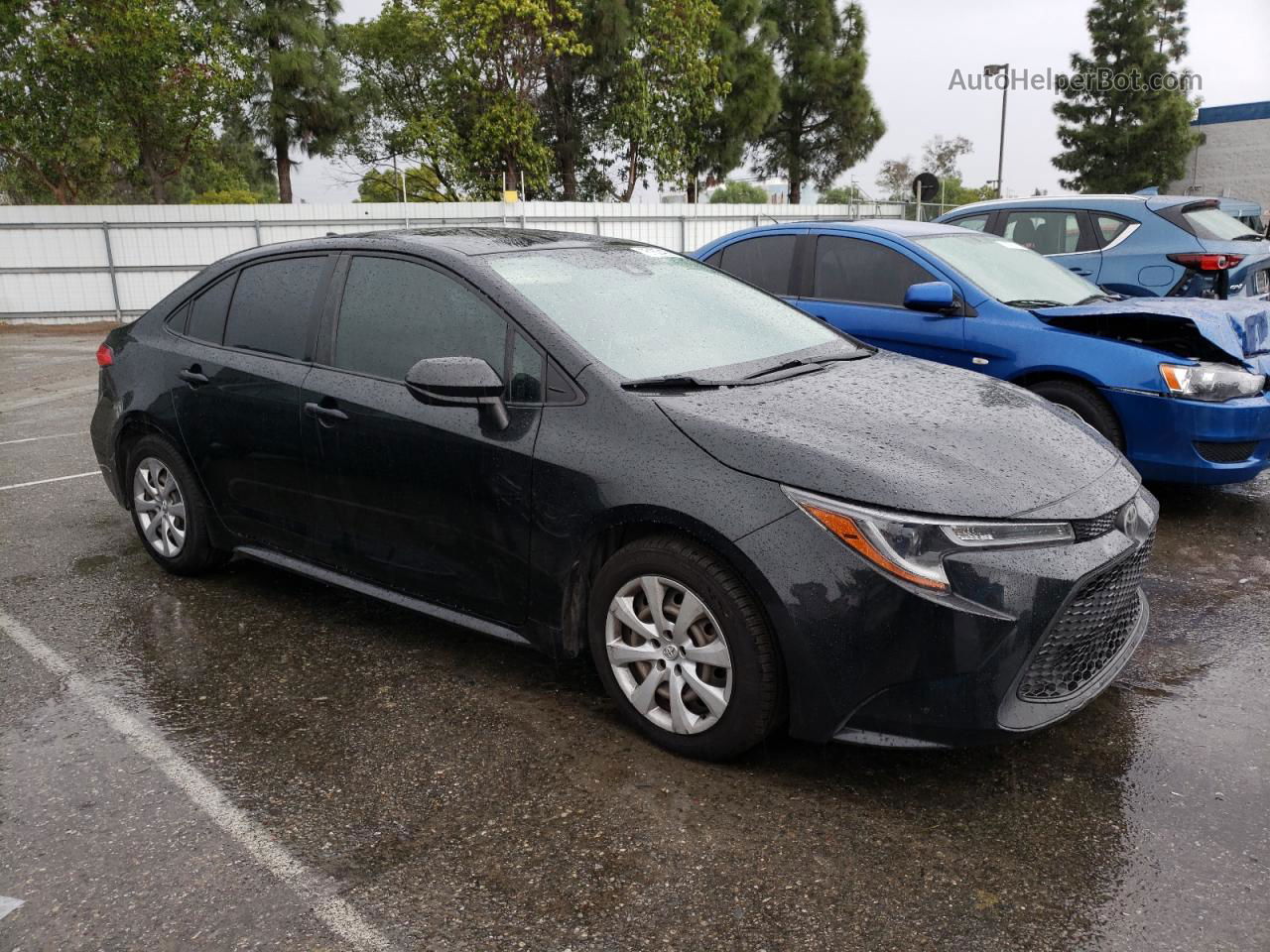 2020 Toyota Corolla Le Black vin: JTDEPRAE3LJ022363