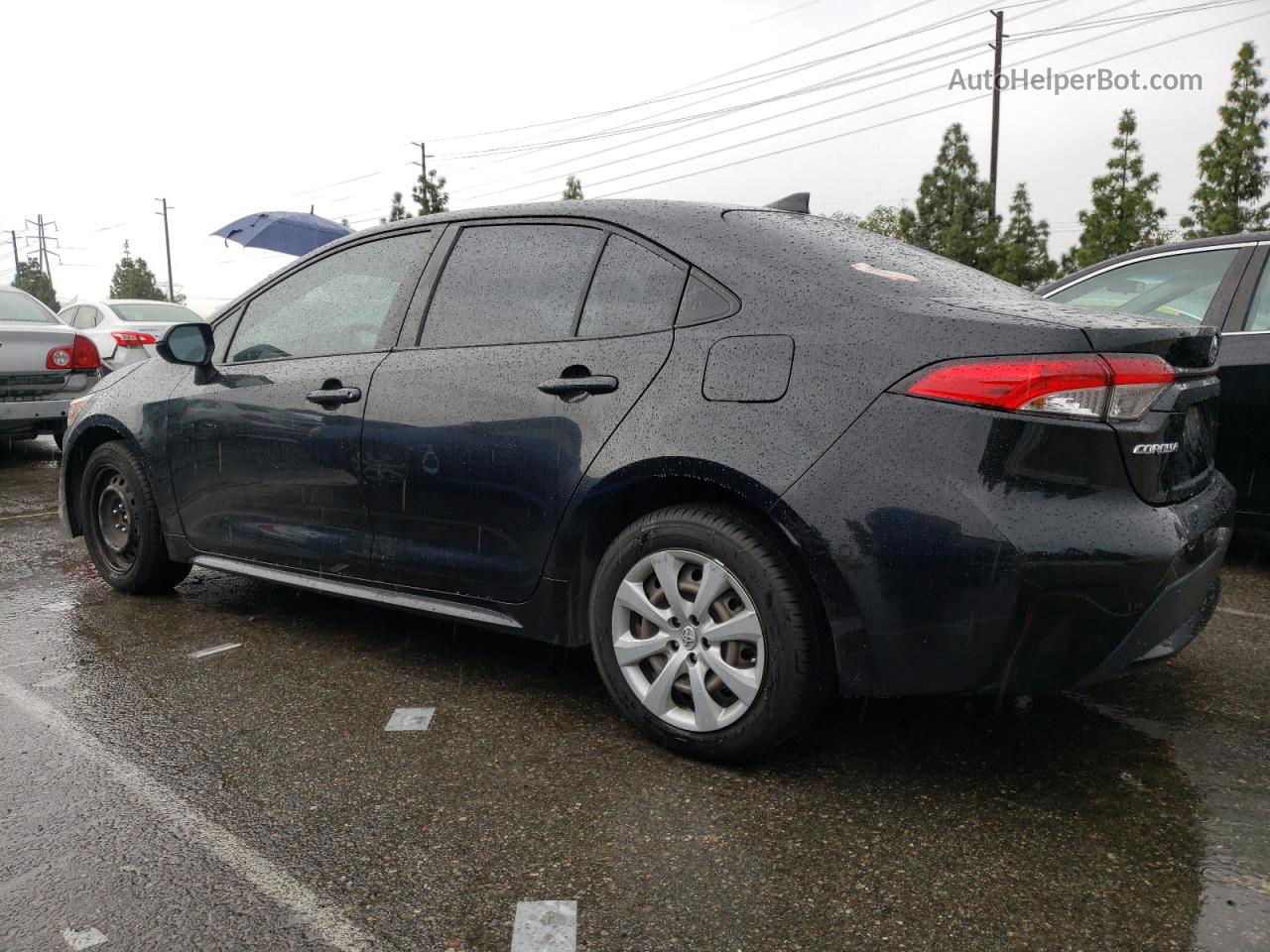 2020 Toyota Corolla Le Black vin: JTDEPRAE3LJ022363