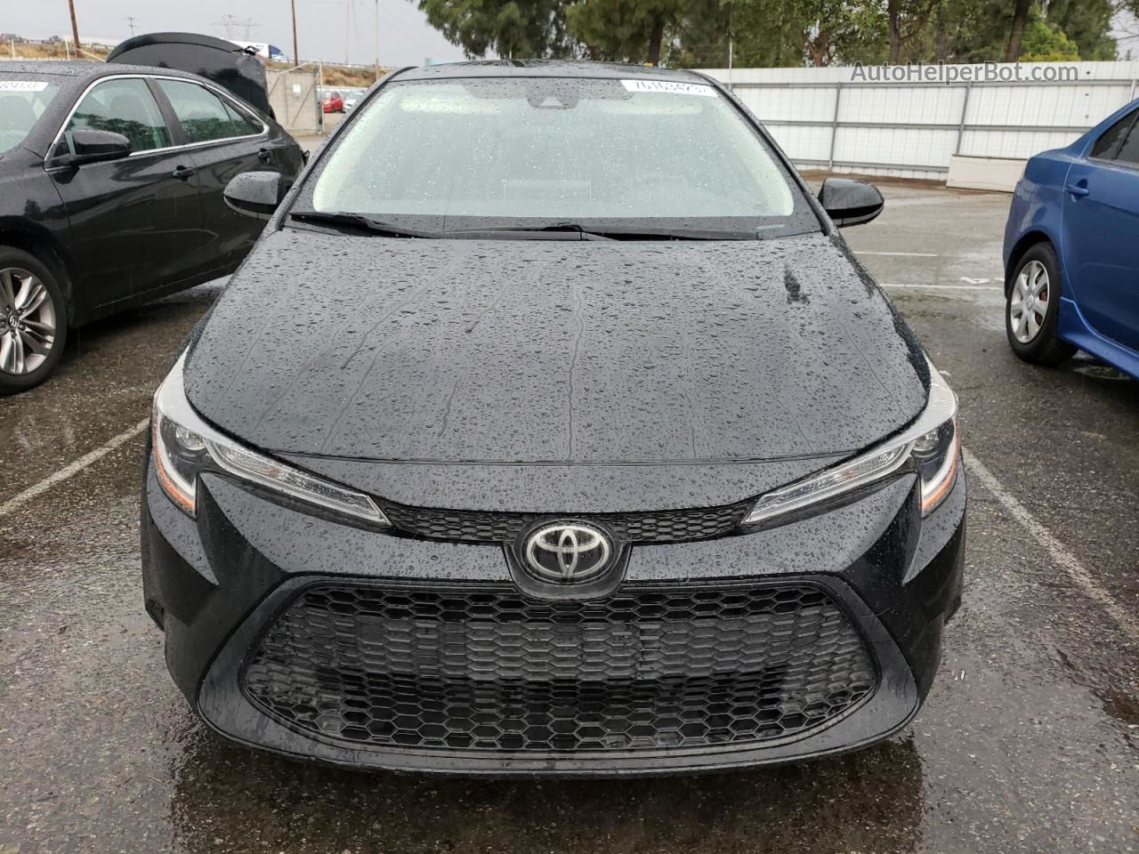 2020 Toyota Corolla Le Black vin: JTDEPRAE3LJ022363