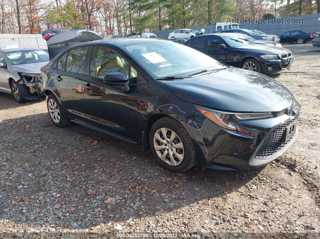 2020 Toyota Corolla Le Black vin: JTDEPRAE3LJ033721