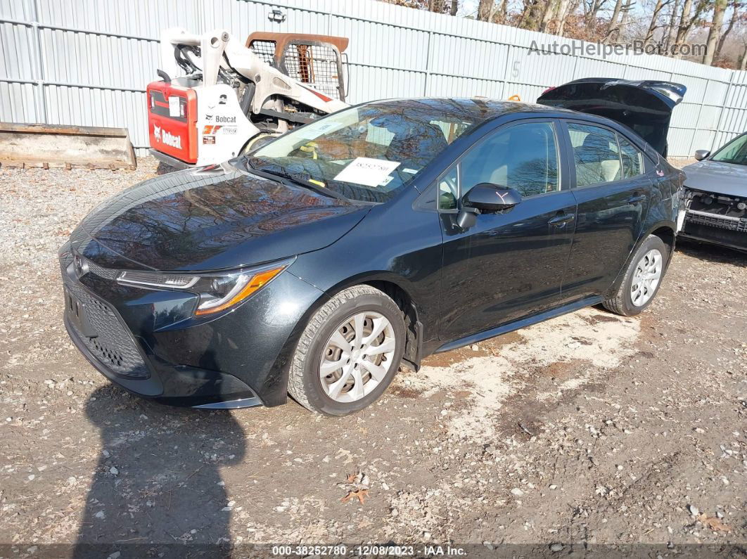 2020 Toyota Corolla Le Черный vin: JTDEPRAE3LJ033721