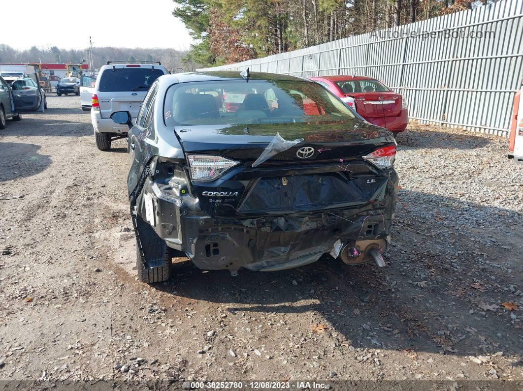 2020 Toyota Corolla Le Черный vin: JTDEPRAE3LJ033721