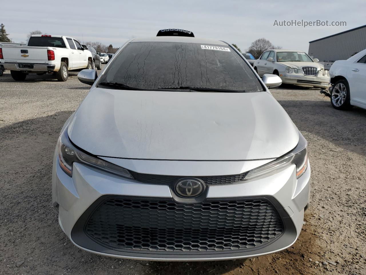 2020 Toyota Corolla Le Silver vin: JTDEPRAE3LJ071384