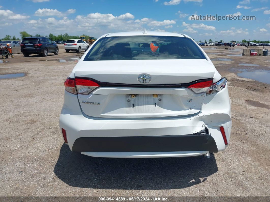 2020 Toyota Corolla Le Белый vin: JTDEPRAE4LJ003546