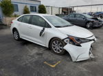 2020 Toyota Corolla Le White vin: JTDEPRAE4LJ026728