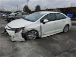 2020 Toyota Corolla Le White vin: JTDEPRAE4LJ026728